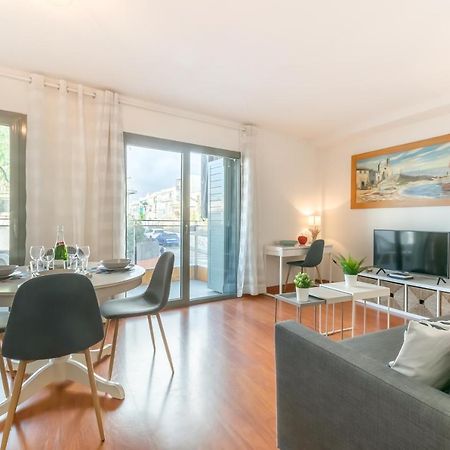 Sant Sebastia Moderno Apartamento A 100 Metros De La Playa Sitges Buitenkant foto