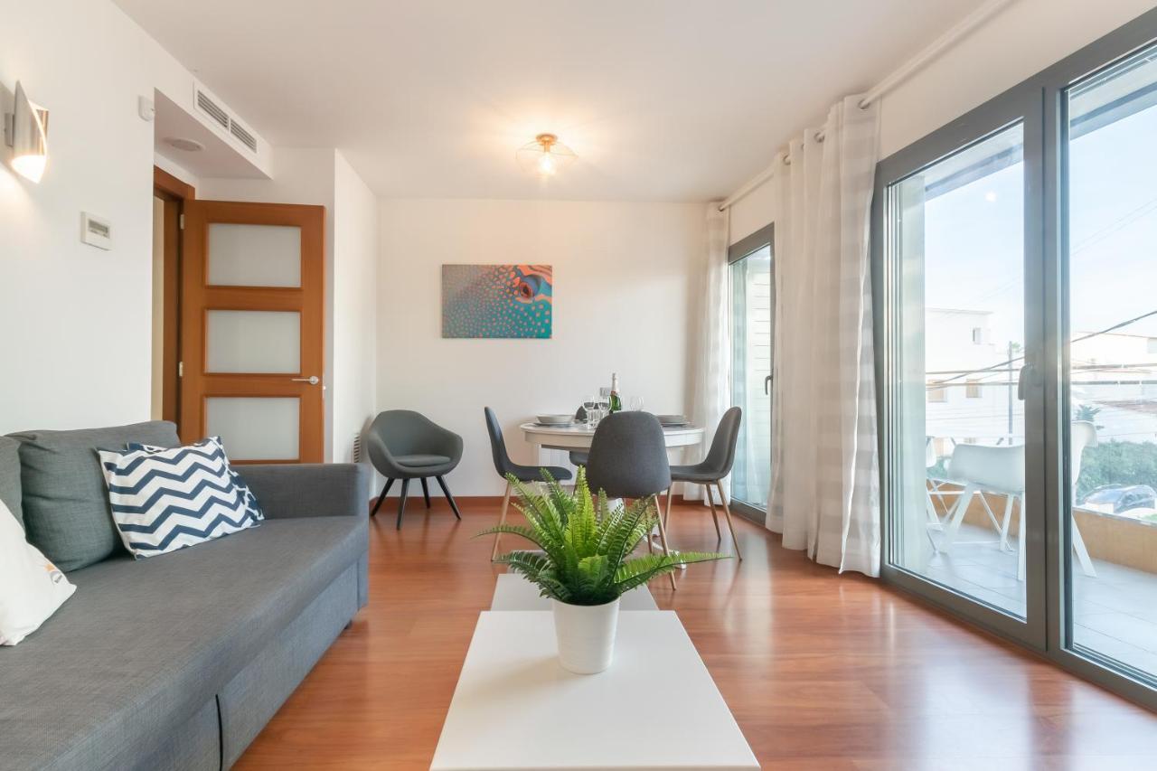 Sant Sebastia Moderno Apartamento A 100 Metros De La Playa Sitges Buitenkant foto