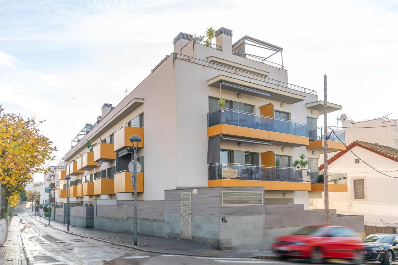 Sant Sebastia Moderno Apartamento A 100 Metros De La Playa Sitges Buitenkant foto